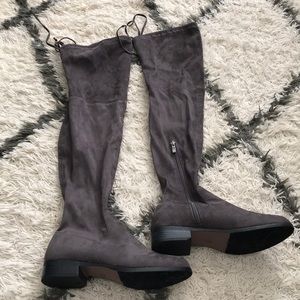 BOGO! Catherine Malandrino Morcha faux suede boots